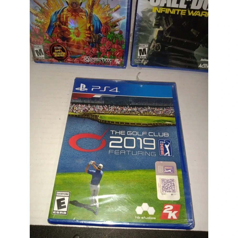 Lot of 3 Sealed PlayStation 4 Games